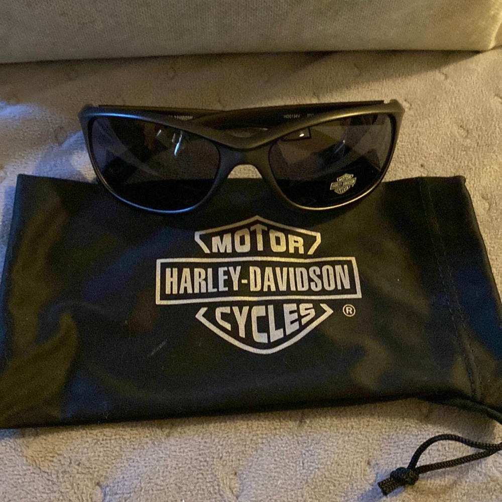 Harley Davidson Geometric wrap Sunglasses black